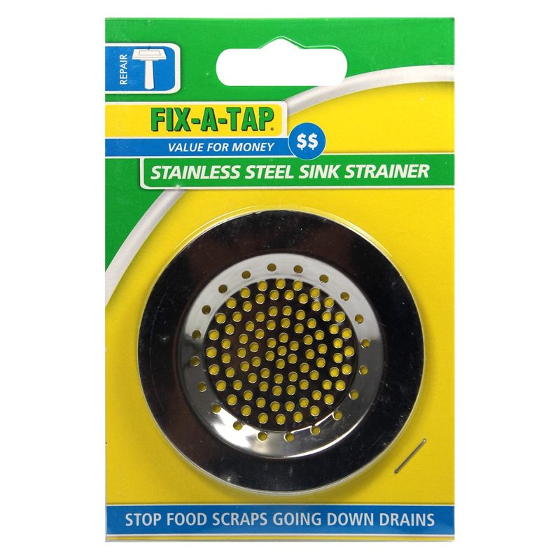 F-A-T Sink Plug & Waste 50mm S/S Strainer 218216, Roofing Sheets - Construction Supplies Australia