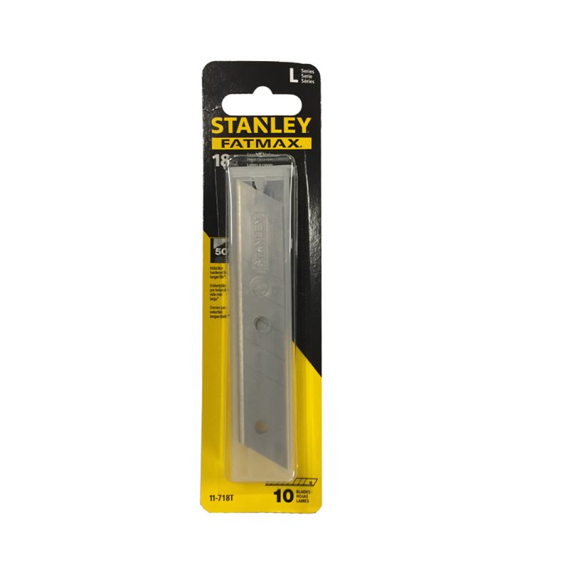 Snap Knife Blade 18mm Pack Of 10 Fatmax, Roofing Sheets - Construction Supplies Australia