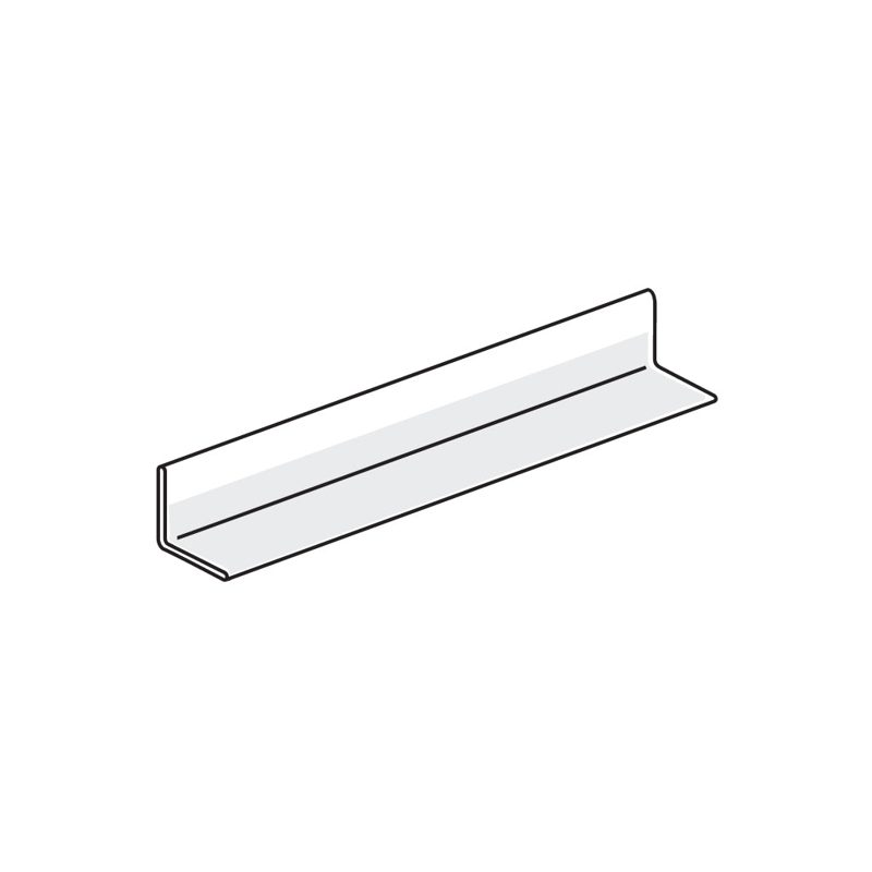 Pvc Corner Angle White - 19 x 19mm x 2.4m, Accessories & Job Essentials - Construction Supplies Australia