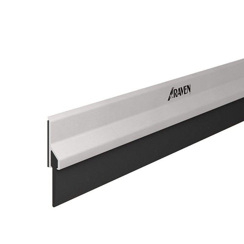 Raven Rp5c Door Seal Weather Strip Clear Anodised 915mm, Roofing Sheets - Construction Supplies Australia