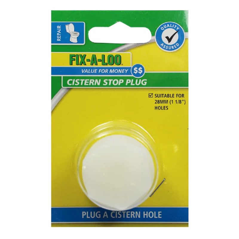 F-A-T Cistern Stop Plug, Roofing Sheets - Construction Supplies Australia