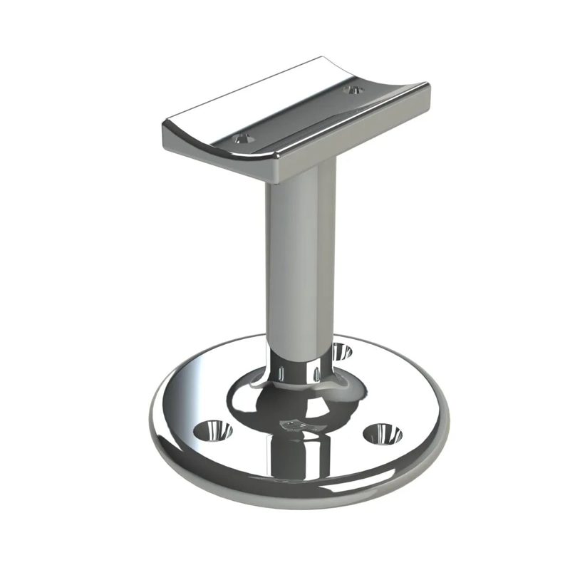 Handrail Bracket Straight 60mm Extension Zinc Satin, Roofing Sheets - Construction Supplies Australia