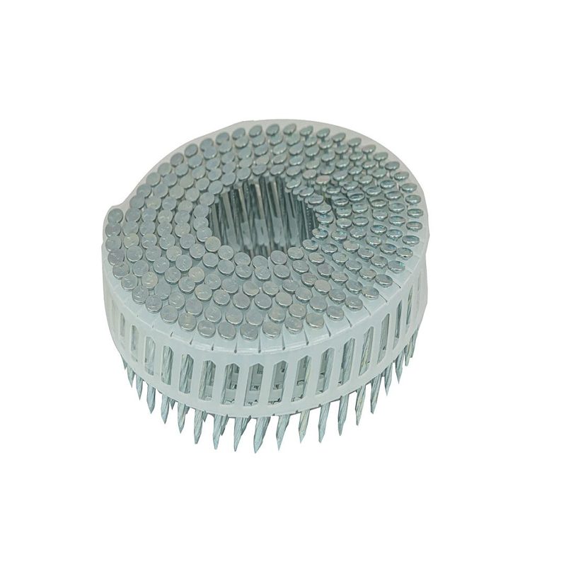 Coil Nail Ring Shank Plastic Collated 0 Deg Hardened Helical - Galv / 32mm x 2.5mm / 6,000, Roofing Sheets - Construction Supplies Australia