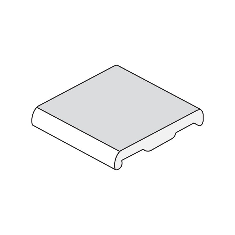 Pvc Coverstrip - 38mm x 2.4m, Roofing Sheets - Construction Supplies Australia