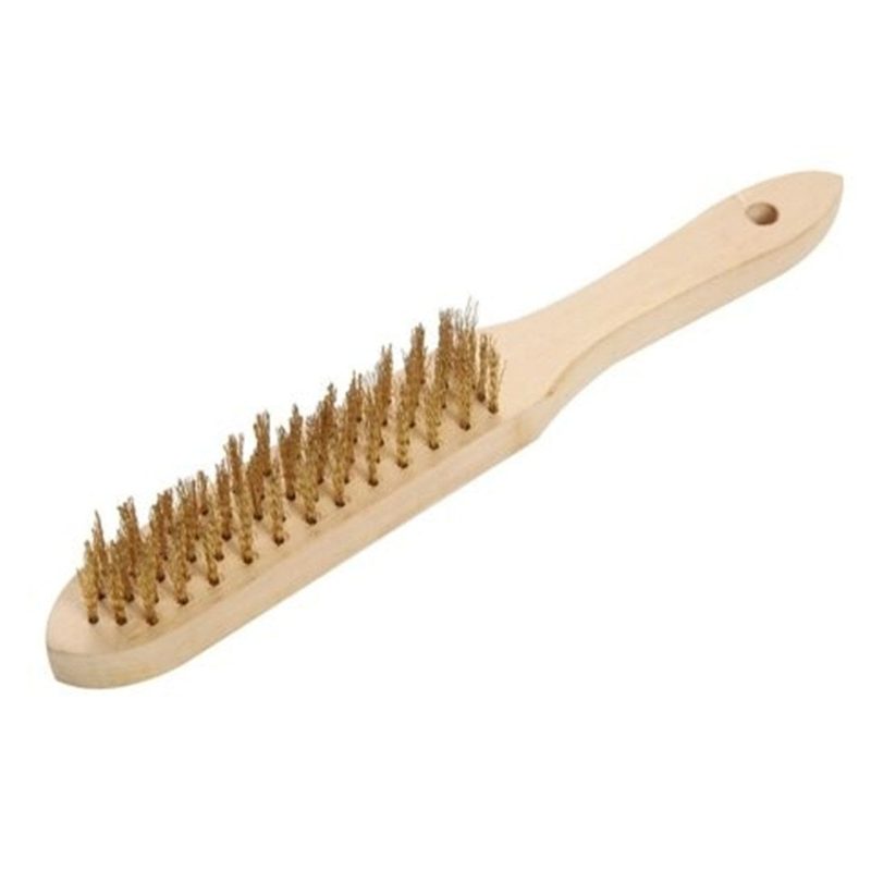 Tolsen Wire Brush 4 Lines, Roofing Sheets - Construction Supplies Australia