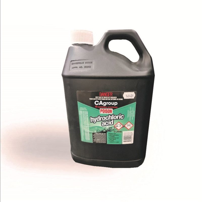 Acid Hydrochloric (Spirit Of Salt) - 20l, Cleaning Products - Construction Supplies Australia