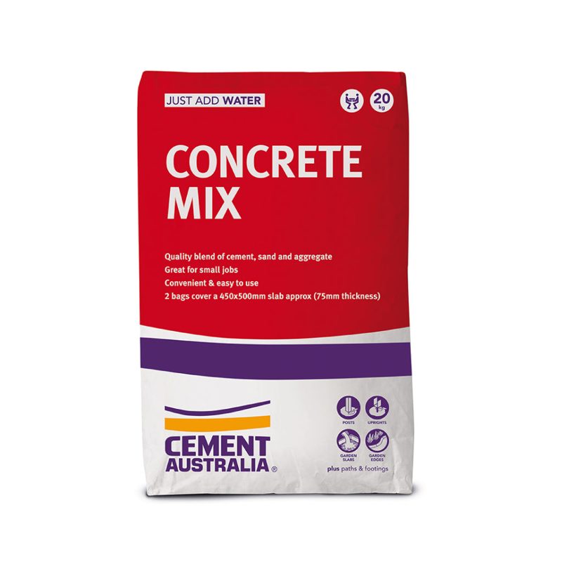 Concrete Mix 20kg, Roofing Sheets - Construction Supplies Australia