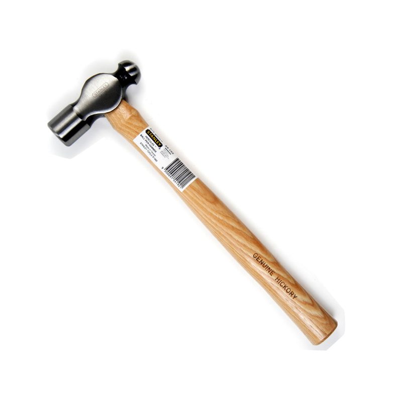 Stanley Ball Pein Hammer Hickory Handle 24oz/680g, Roofing Sheets - Construction Supplies Australia