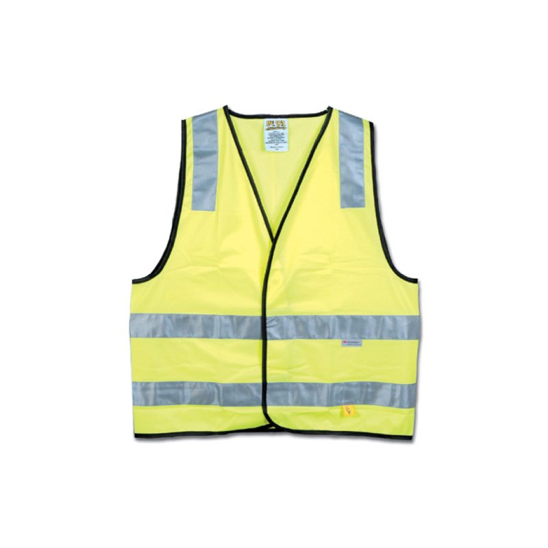 Safety Vest Day/Night With Reflective Tape - Orange / Xl, Safety Products - Construction Supplies Australia