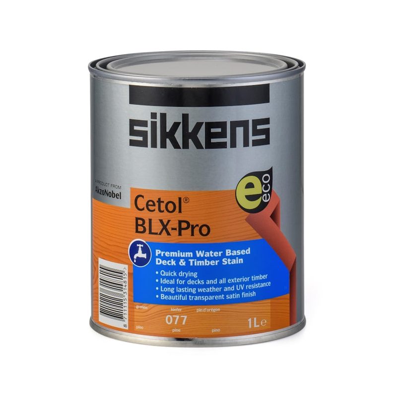 Sikkens Cetol Blx-Pro Water Based Timber Stain Pine 1l, Roofing Sheets - Construction Supplies Australia