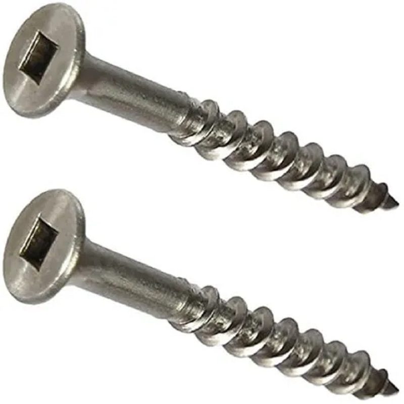 Self Drilling Decking Screw Type 17 Csk Rib Head Sq Drive Class 3 Galv 500 Pcs 12-11 X 50mm, Roofing Sheets - Construction Supplies Australia