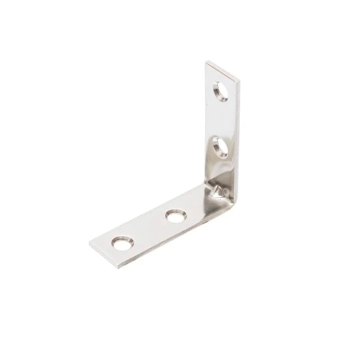 Angle Bracket Stainless Steel Pack Of 4 - 50mm, Roofing Sheets - Construction Supplies Australia