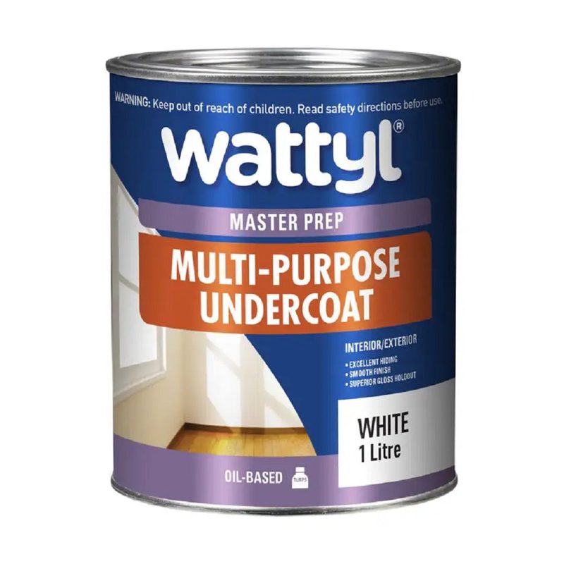 Wattyl Master Prep Oil Based Multi Purpose Undercoat - 1l, Roofing Sheets - Construction Supplies Australia