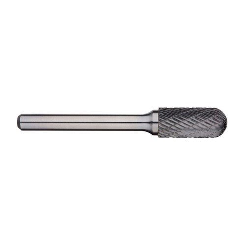 Cylindrical Ball Nose Double Cut Rotary Burr - 1/2" X 1", Roofing Sheets - Construction Supplies Australia