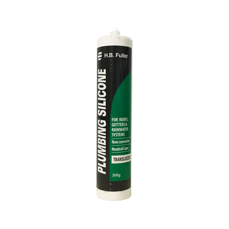 Fullers Plumbers Silicone Sealant 300g Translucent, Roofing Sheets - Construction Supplies Australia