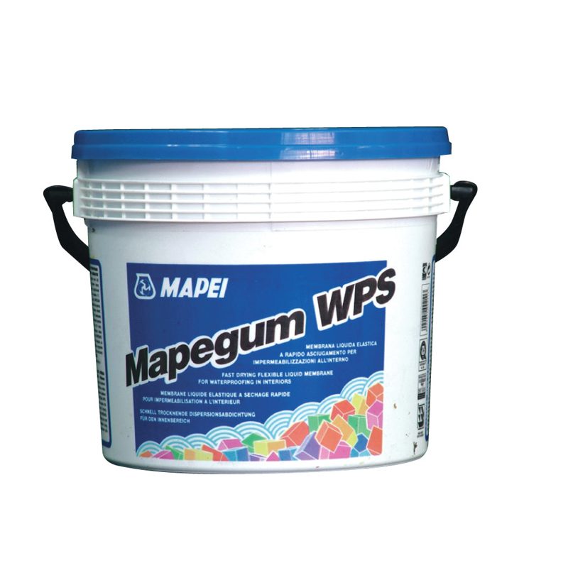 Waterproofing Membrane Mapegum Wps Fast Drying Flexible Liquid 5kg, Roofing Sheets - Construction Supplies Australia