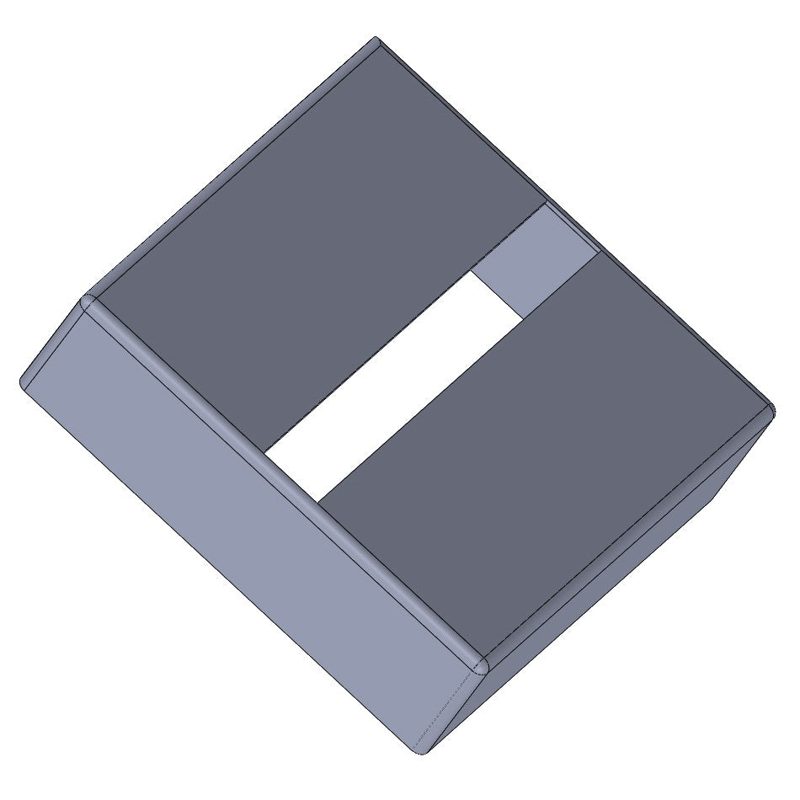 Dunnings Type T Square Post Anchor Cover - Grade 316 Stainless Steel - 115 x 115mm, Fasteners & Fixings - Construction Supplies Australia