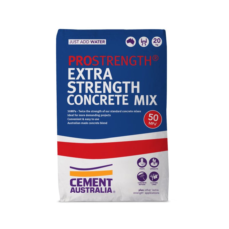 Pro Strength Concrete 50mpa 20kg, Roofing Sheets - Construction Supplies Australia