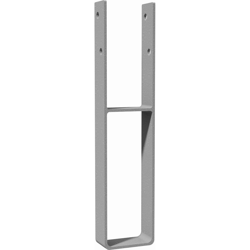Dunnings Type A Tornado Heavy Duty Cast-In Post Anchor - M12 - 5mm Grade 316 Stainless Steel - 100mm / 450mm, Fasteners & Fixings - Construction Supplies Australia