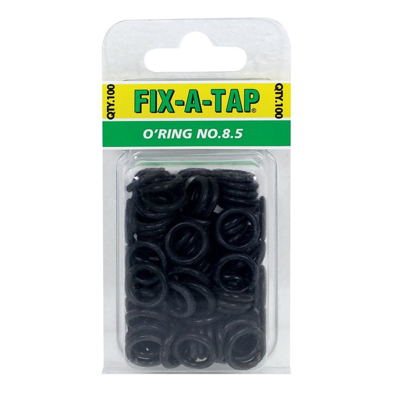 F-A-T O Rings Rubber Size 8.5 Pk/100, Roofing Sheets - Construction Supplies Australia