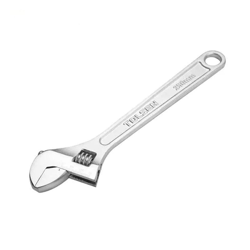 Tolsen Adjustable Wrench - 200mm, Accessories & Job Essentials - Construction Supplies Australia