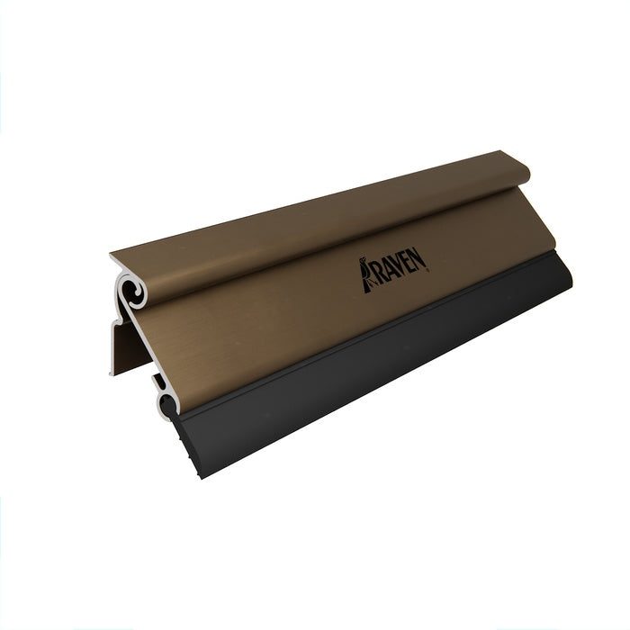 Raven Rp5b Door Seal Weather Strip Bronze Anodised 915mm, Roofing Sheets - Construction Supplies Australia