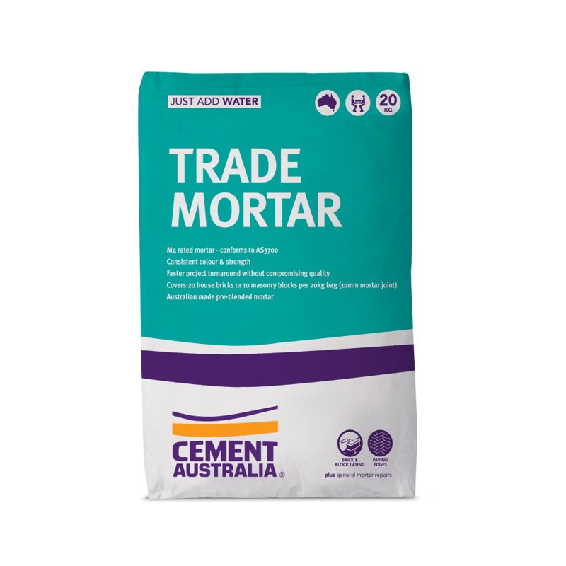 Trade Mortar 20kg Bag, Roofing Sheets - Construction Supplies Australia