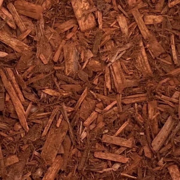 Uluru Red Dyed Cypress Mulch - Per M3, Roofing Sheets - Construction Supplies Australia