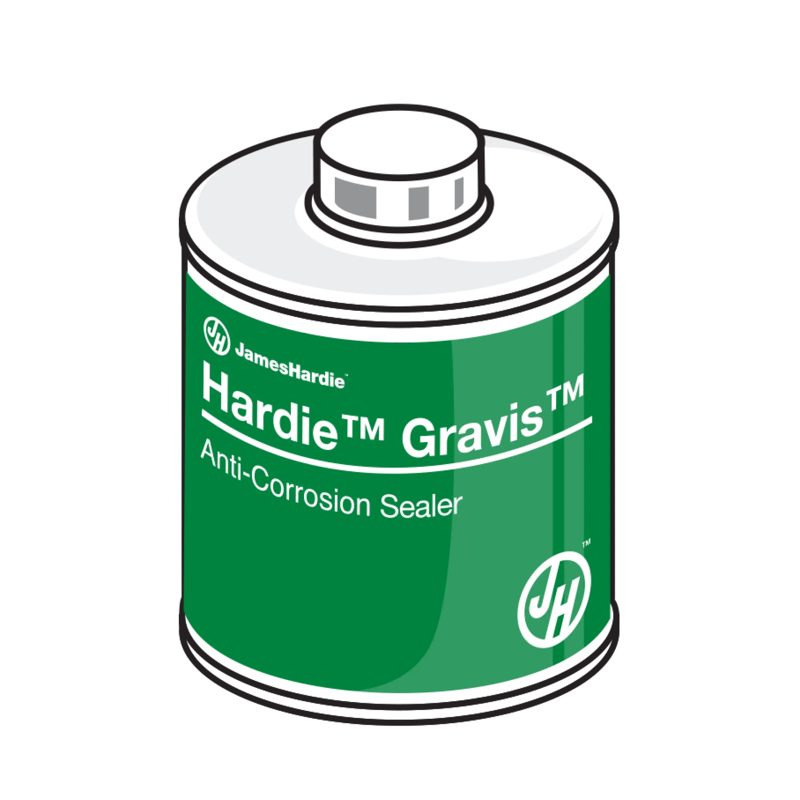 James Hardie Gravis Anti-Corrosion Sealer - 500ml, Roofing Sheets - Construction Supplies Australia