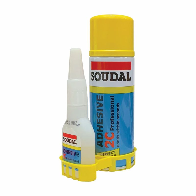 Adhesive With Activator 100g Tube & 400ml Aerosol Cyano 2c, Roofing Sheets - Construction Supplies Australia