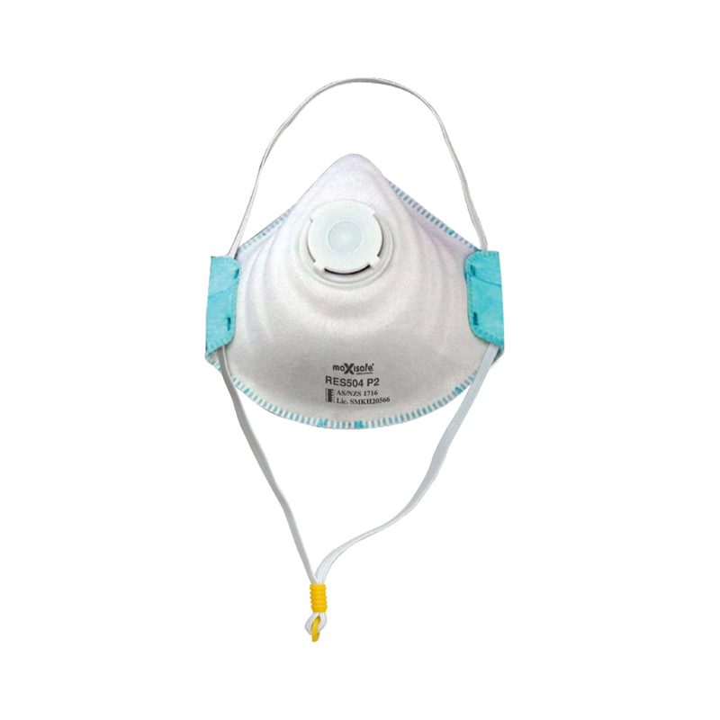 Maxisafe Respirator P2 With Valve 3 Pcs, Roofing Sheets - Construction Supplies Australia