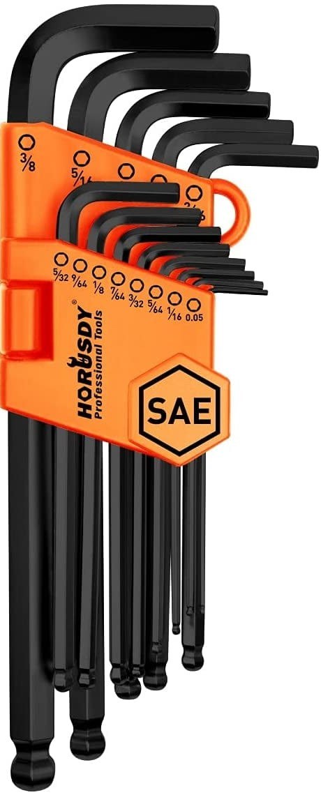 Socket Screws / Hex Wrench Set Long / Imperial, Screws - Construction Supplies Australia