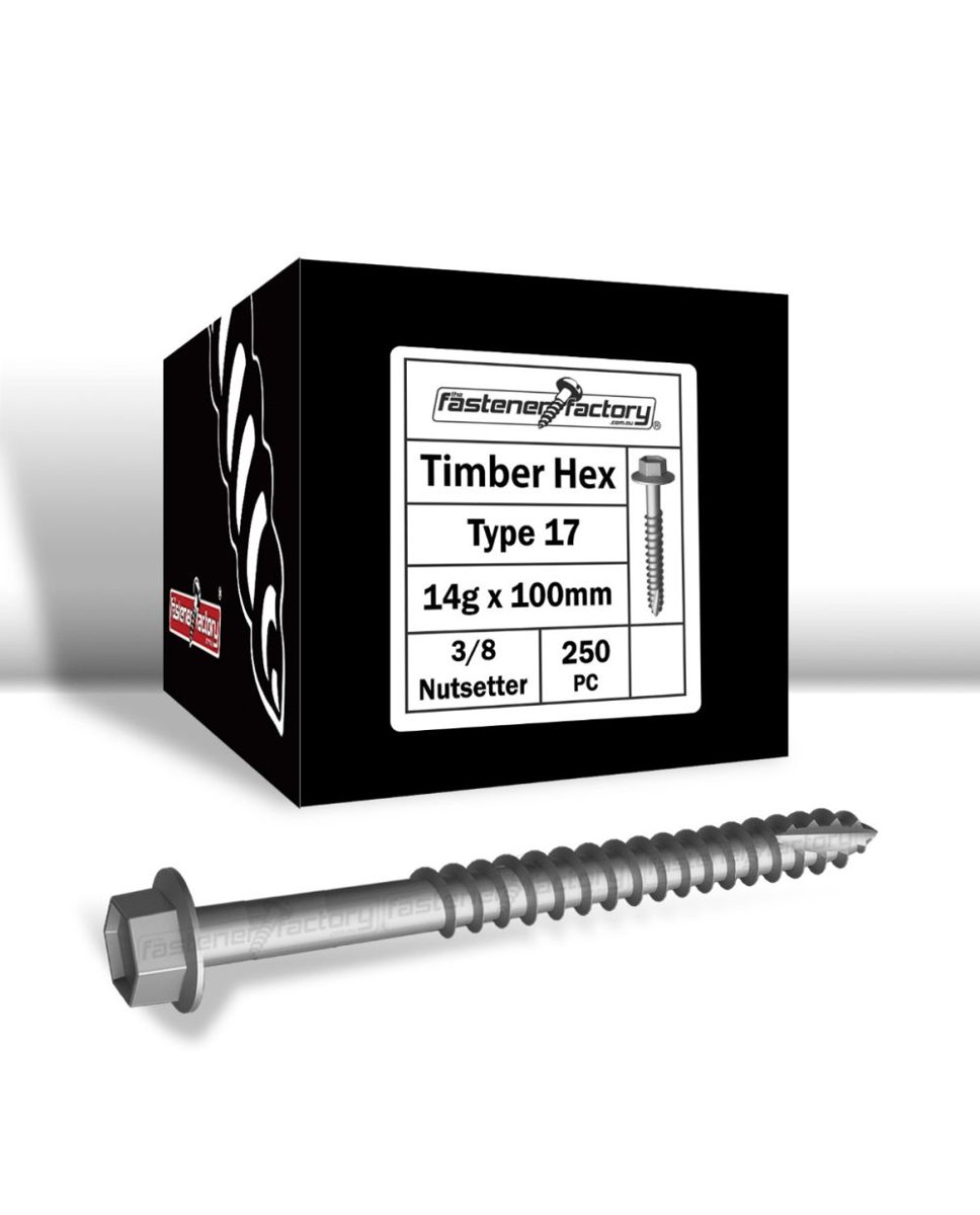 Screws / Self Drilling Screws / Type 17 for Timber, Screws - Construction Supplies Australia
