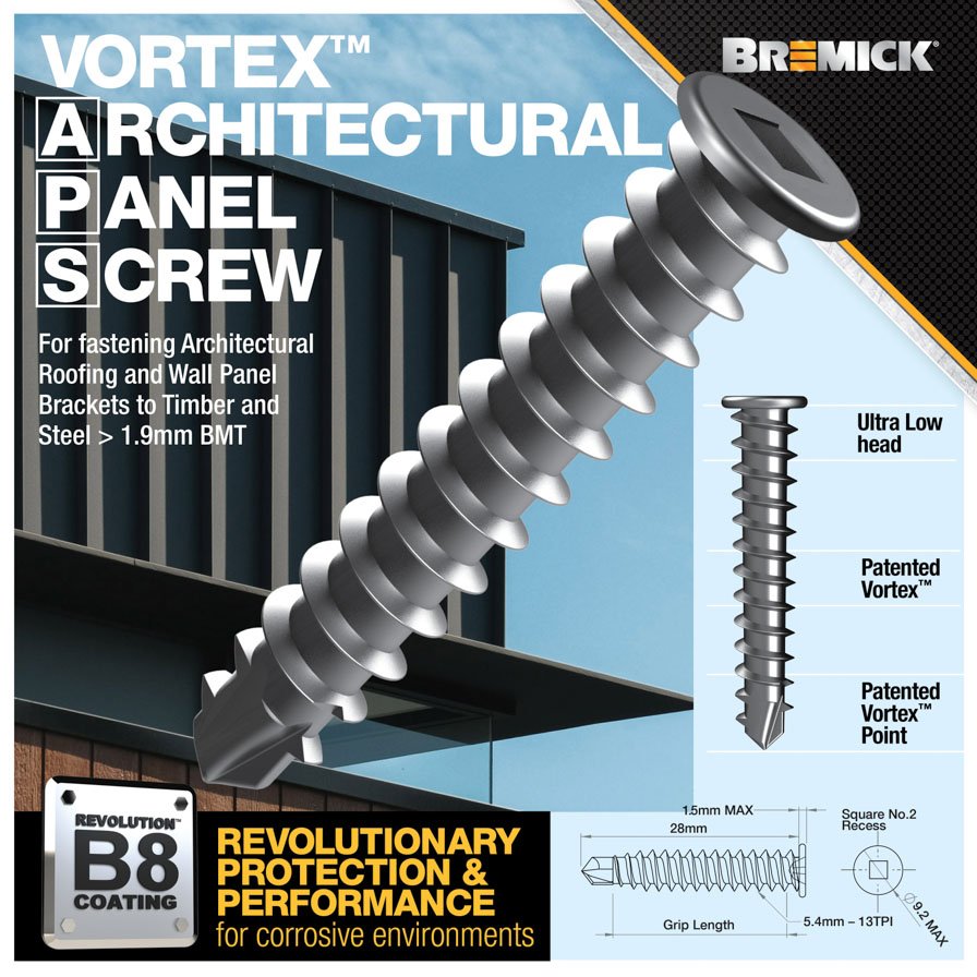 Screws / Self Drilling Screws / Vortex Universal Screws for Metal or Timber, Screws - Construction Supplies Australia