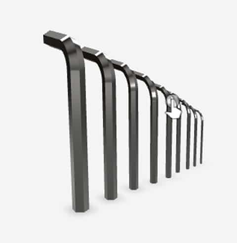 Socket Screws / Hex Wrench Set Short / Imperial, Screws - Construction Supplies Australia