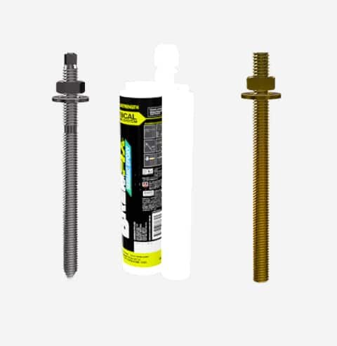 Anchors / Chemical / Chemical Stud Bolt, Nuts And Bolts - Construction Supplies Australia