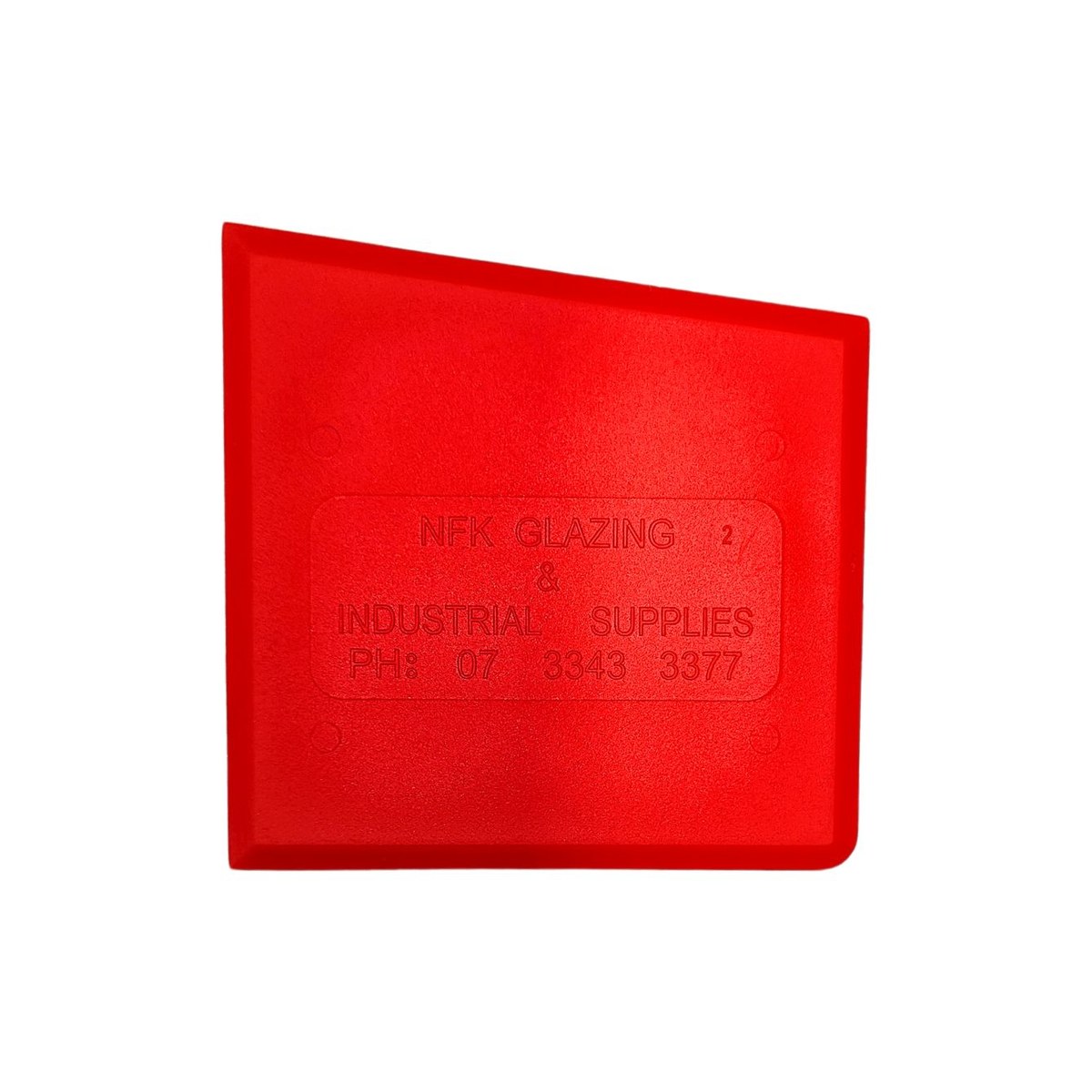 Silicone Spatula - NFK Red, General Glazing Tools - Construction Supplies Australia