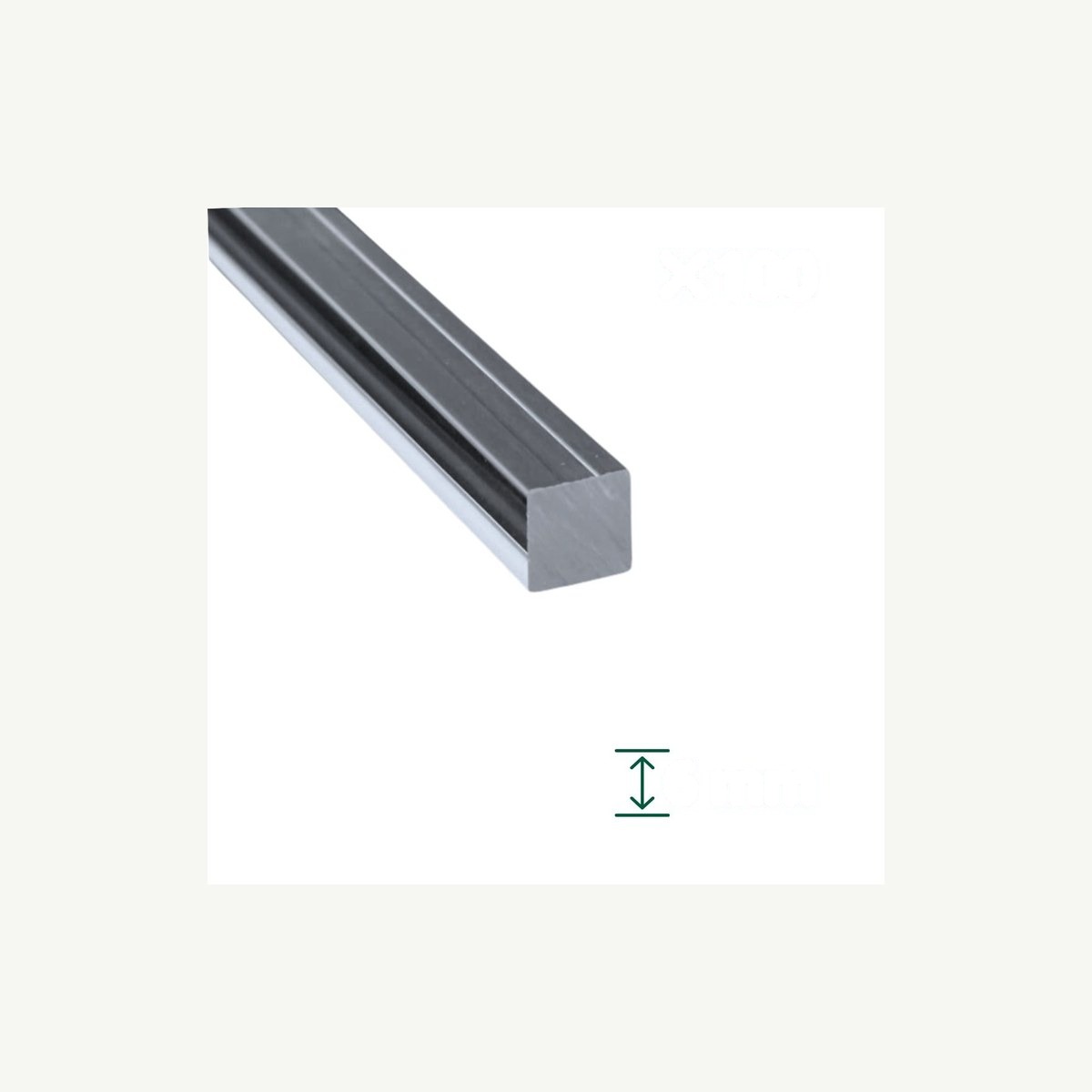 Setting Block Clear 6mm - 6 x 0100 - Setting Block Ultra-Clear 6mm /100, Setting Blocks And Packers - Construction Supplies Australia