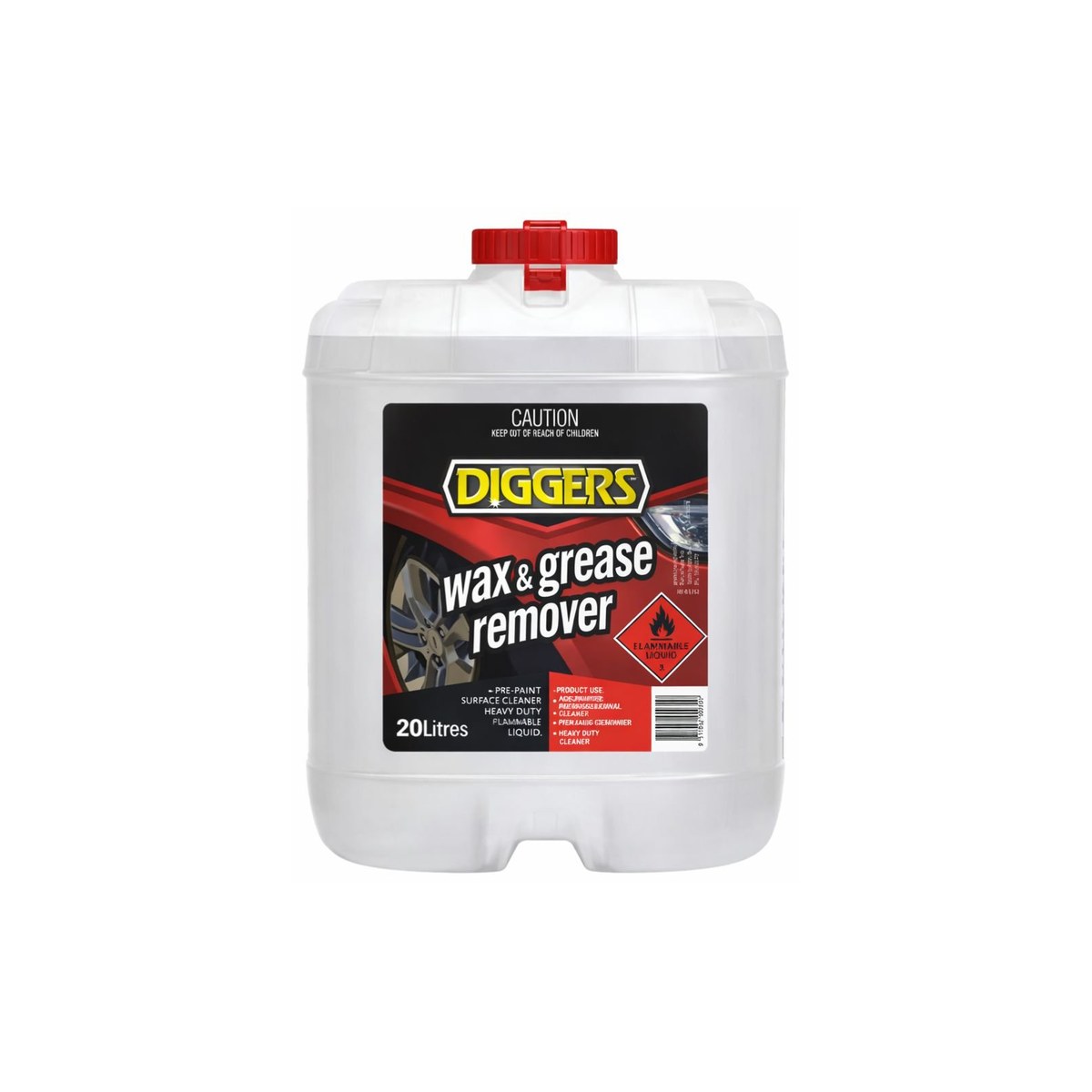 Grease & Wax Remover 20L, Cleaning Products - Construction Supplies Australia