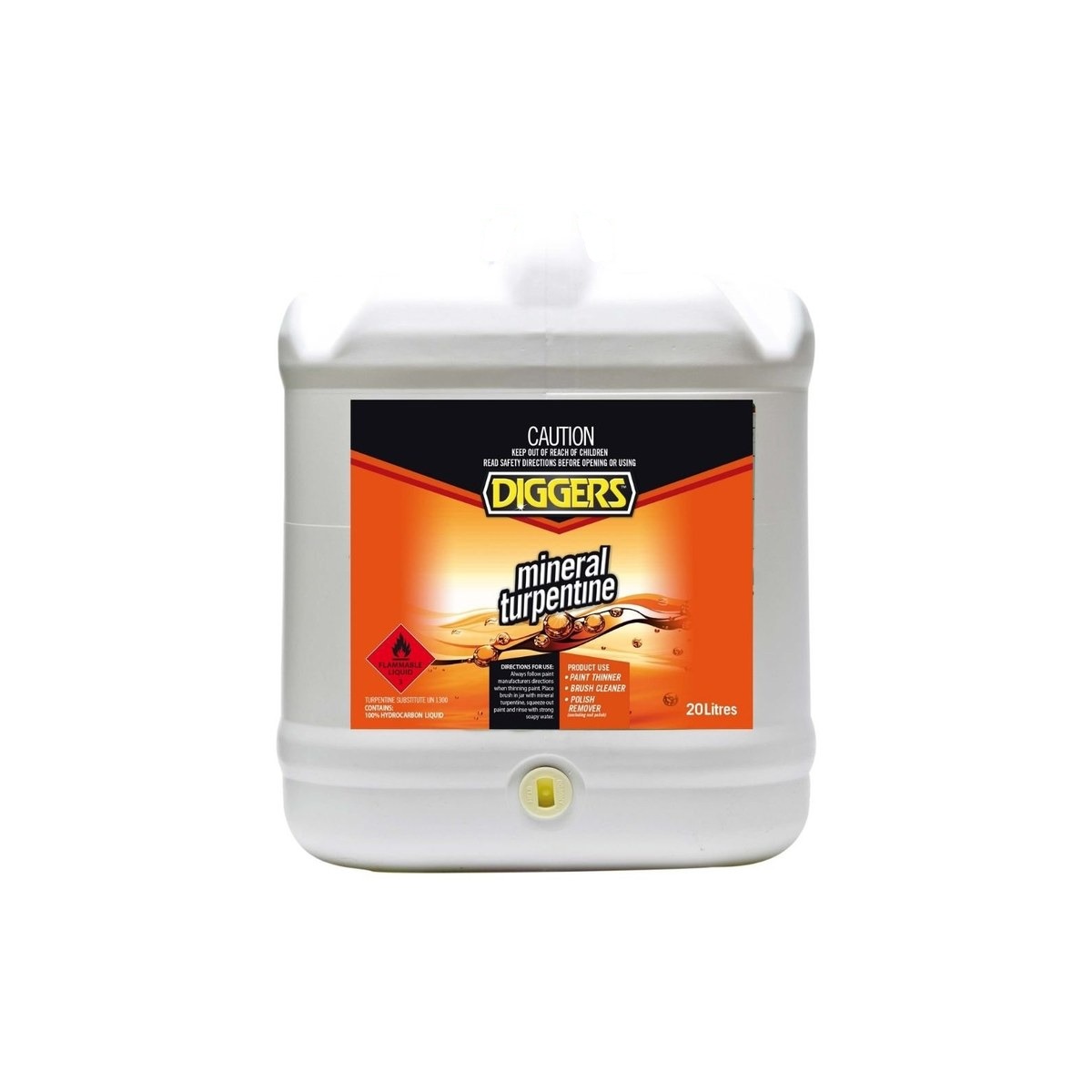 Mineral Turpentine 20L, Cleaning Products - Construction Supplies Australia