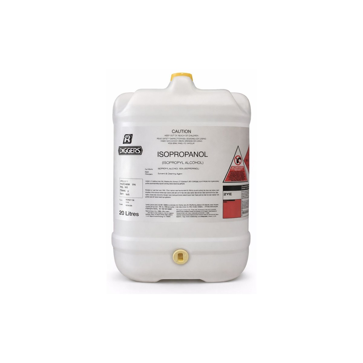 Isopropyl Alcohol - 20L, Cleaning Products - Construction Supplies Australia