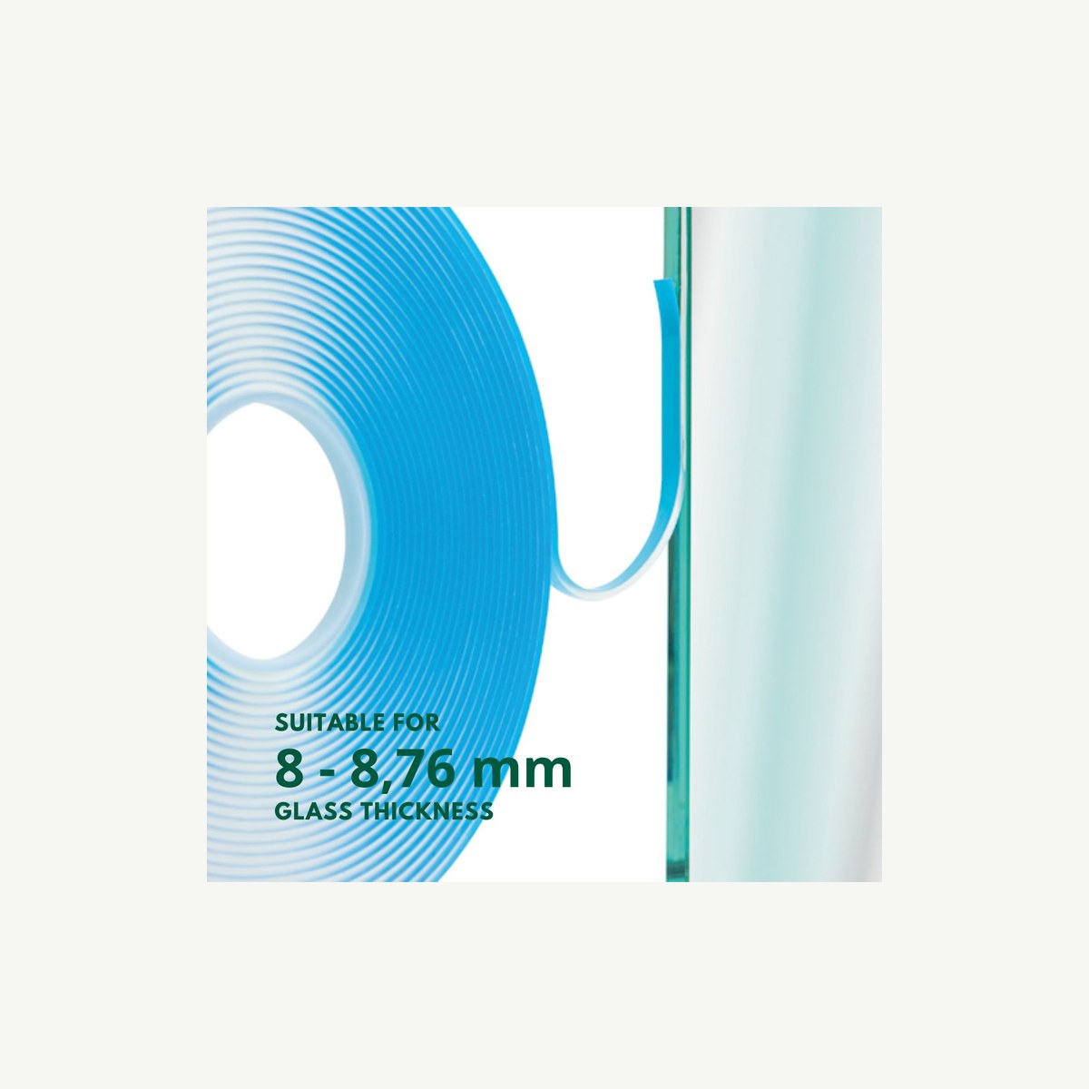 Tape Butt Joint 5mmWx3mmTx12Mtr Length, Clear, BO 5207952, Dry Joint Glazing System - Construction Supplies Australia