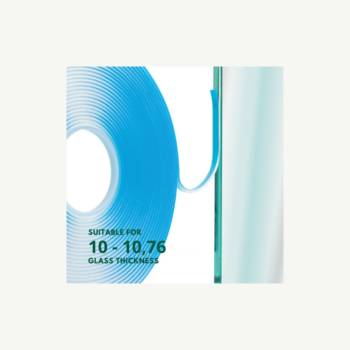 Tape Butt Joint 7mmWx3mmTx12Mtr Length, Clear, BO 5207953, Dry Joint Glazing System - Construction Supplies Australia