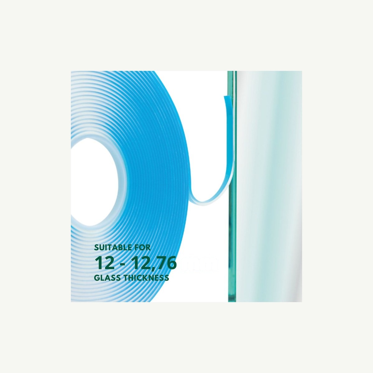 Tape Butt Joint 9mmWx3mmTx12Mtr Length, Clear, BO 5207954, Dry Joint Glazing System - Construction Supplies Australia