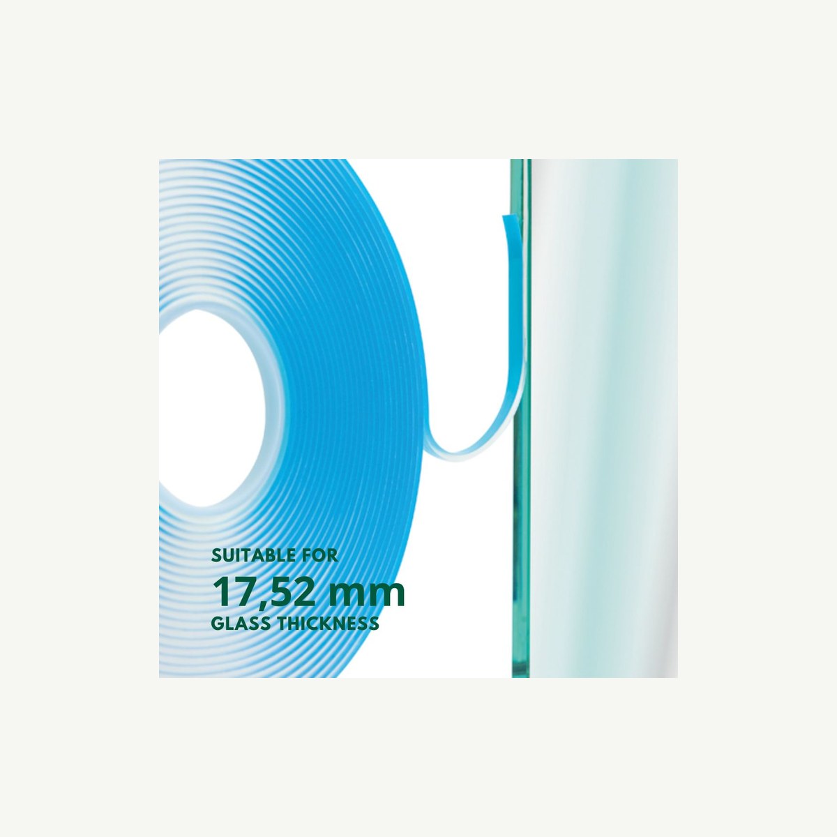 Tape Butt Joint 14mmWx3mmTx12Mtr Length, Clear, BO 5207955, Dry Joint Glazing System - Construction Supplies Australia