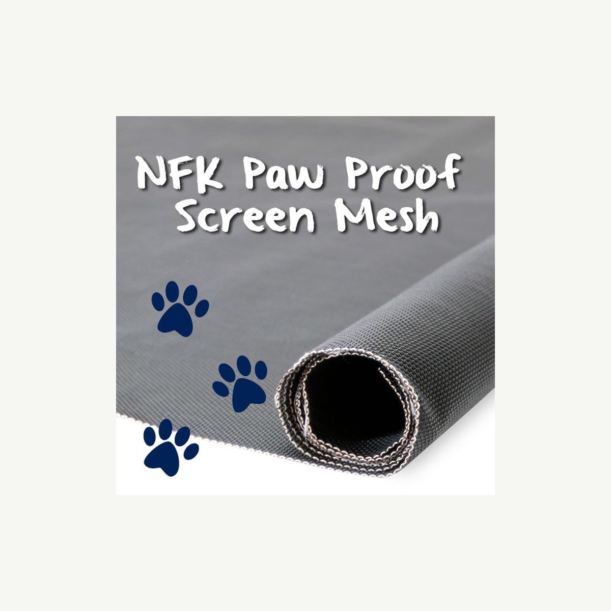 Screen Mesh Paw Proof - 0910 x 30 - Screen Mesh Paw Proof 910mmW, 30Mtr Roll Length, Pet Doors And Screen Mesh - Construction Supplies Australia
