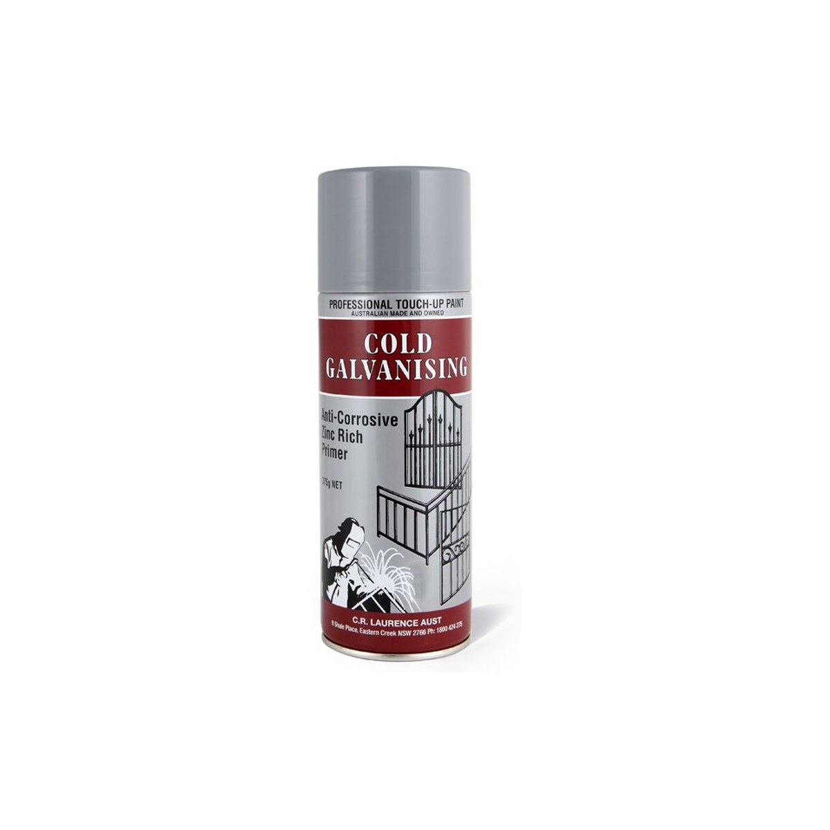 Cold Galv 93% Zinc CRL 375gr, Paint And Primer - Construction Supplies Australia