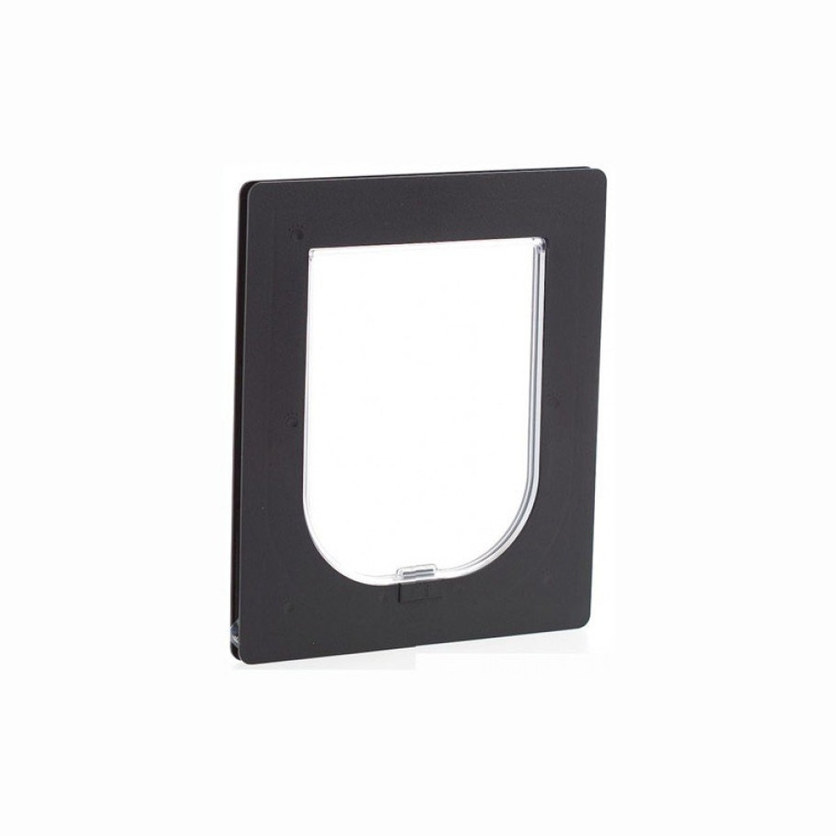 Pet Door - Black - 240 x 190 - PETWAY Pet Door Small 240x190mm - Black, Pet Doors And Screen Mesh - Construction Supplies Australia