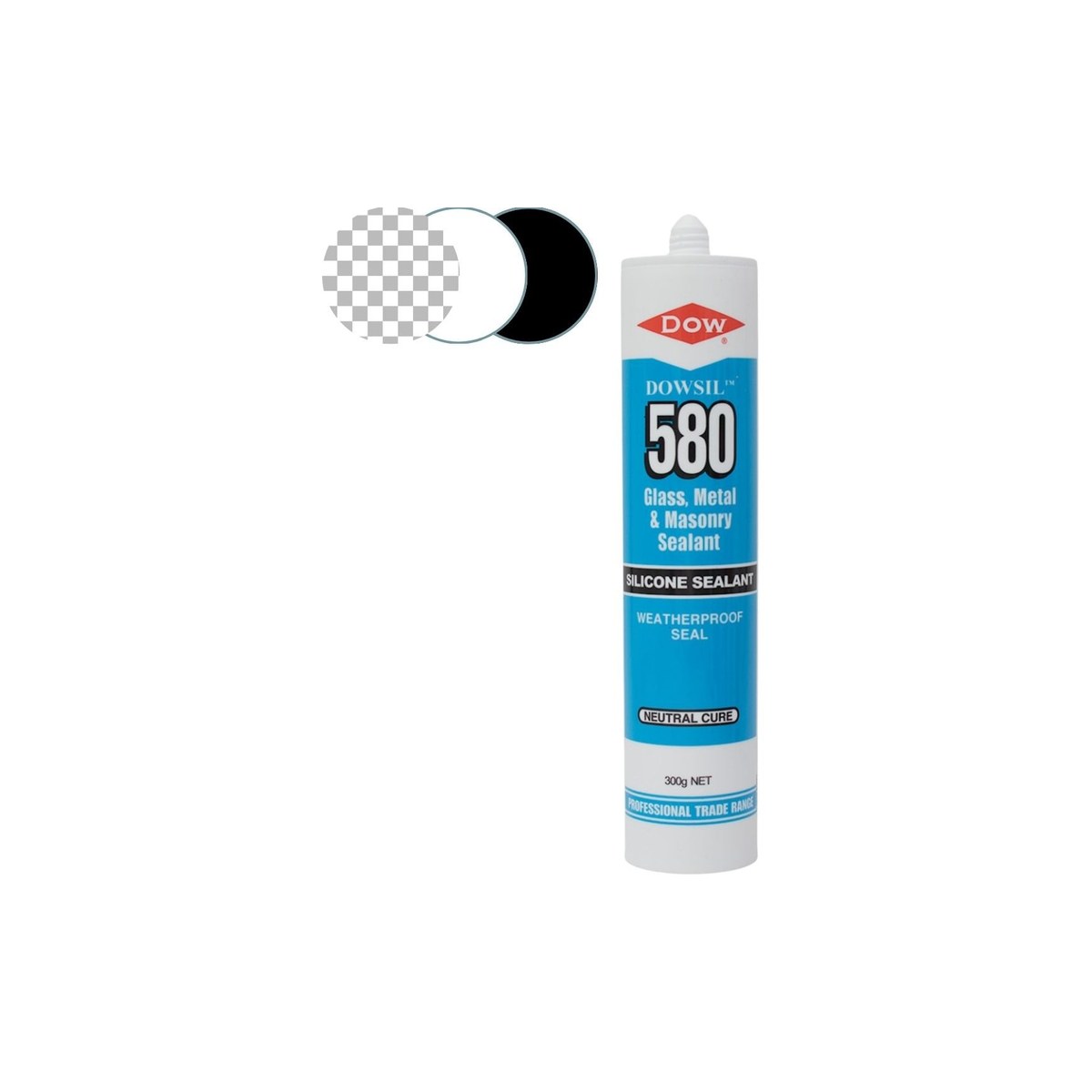 Dow 580 Cartridge, Sealant And Adhesives - Construction Supplies Australia