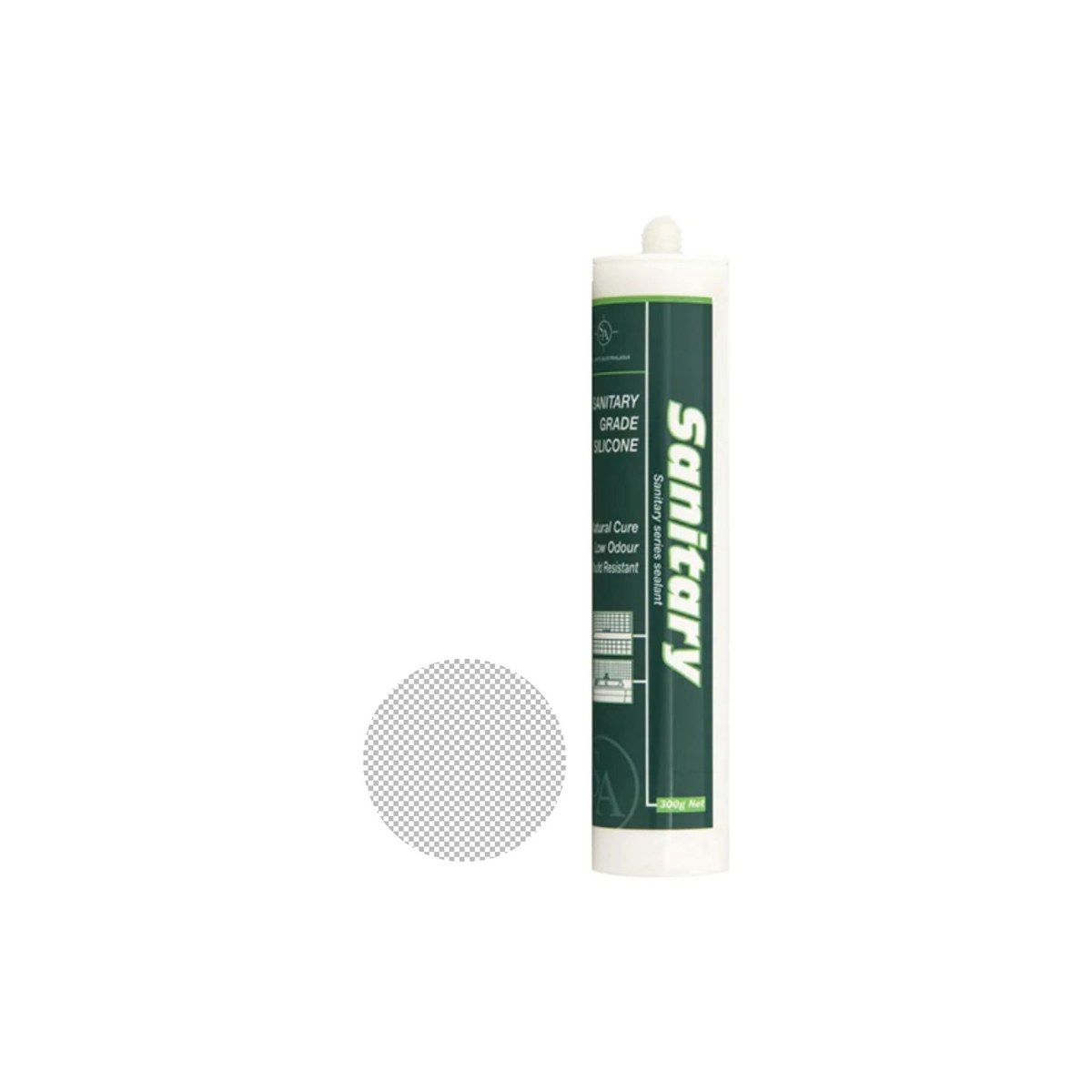 GE Sanitary Silicone - GE Sanitary, Clear, Sealant And Adhesives - Construction Supplies Australia